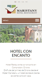 Mobile Screenshot of hotelmaristany.com